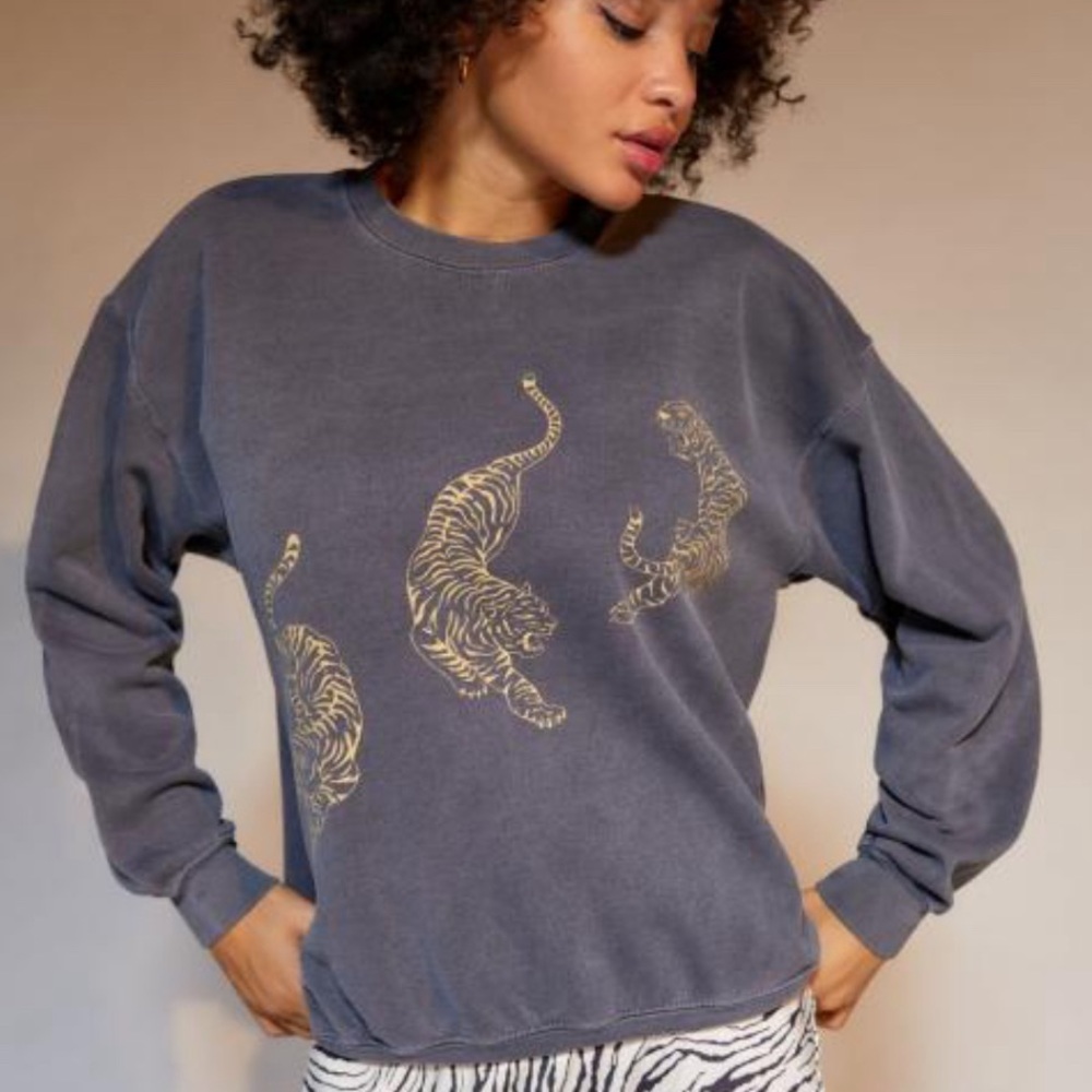 Urban Outfitters Tiger Crewneck